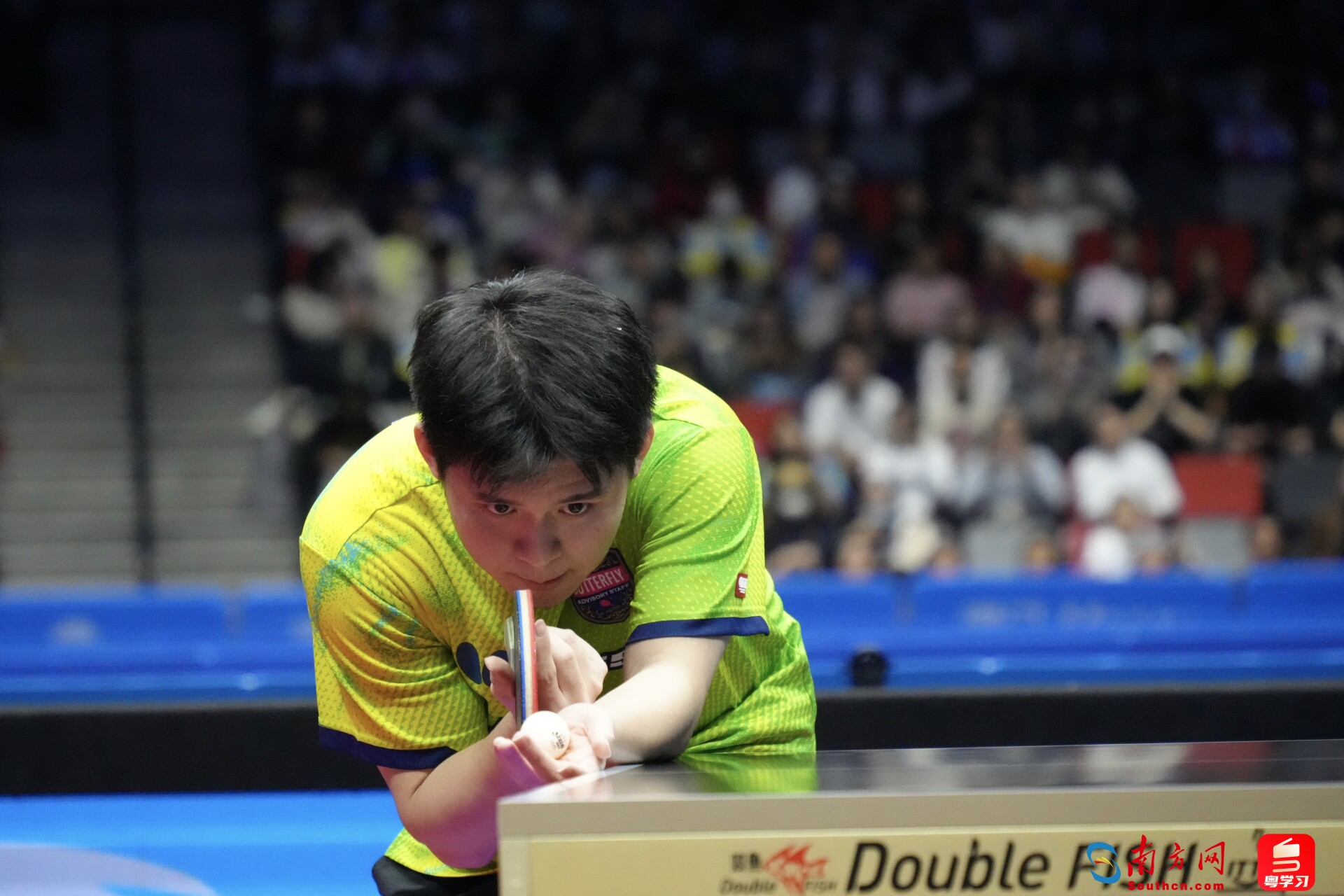 林诗栋在比赛中。</p><p><img dir=